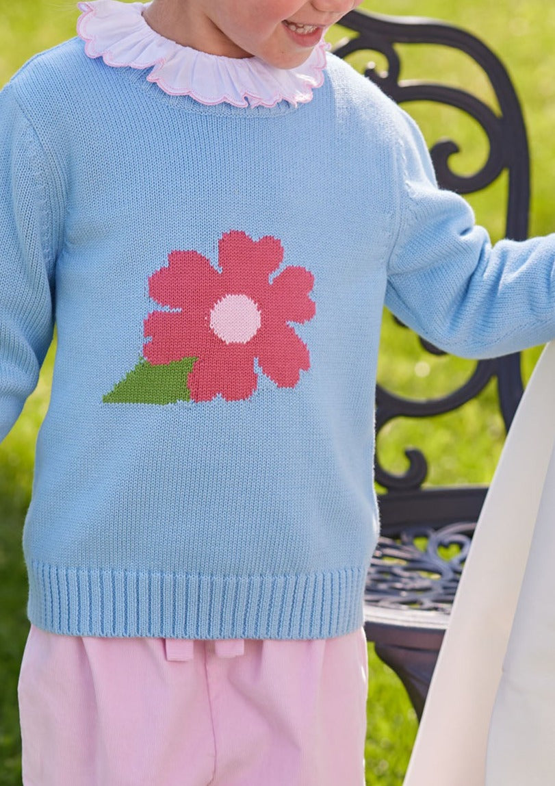 Intarsia-design Sweater