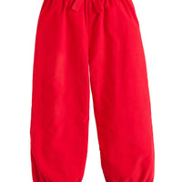 little english classic childrens clothing girls red corduroy pull on pant with bow