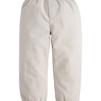 Little English classic children's clothing banded khaki twill pant for toddler boys with elastic waistband