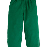 Little English traditional clothing, banded corduroy pant with elastic waistband for little boy 