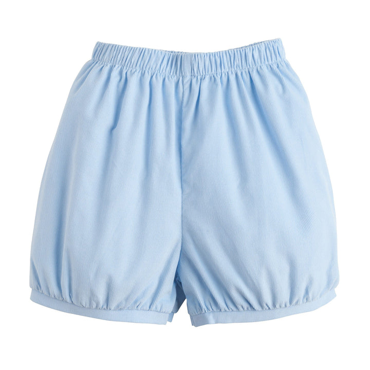 little english classic childrens clothing boys light blue corduroy elastic band shorts