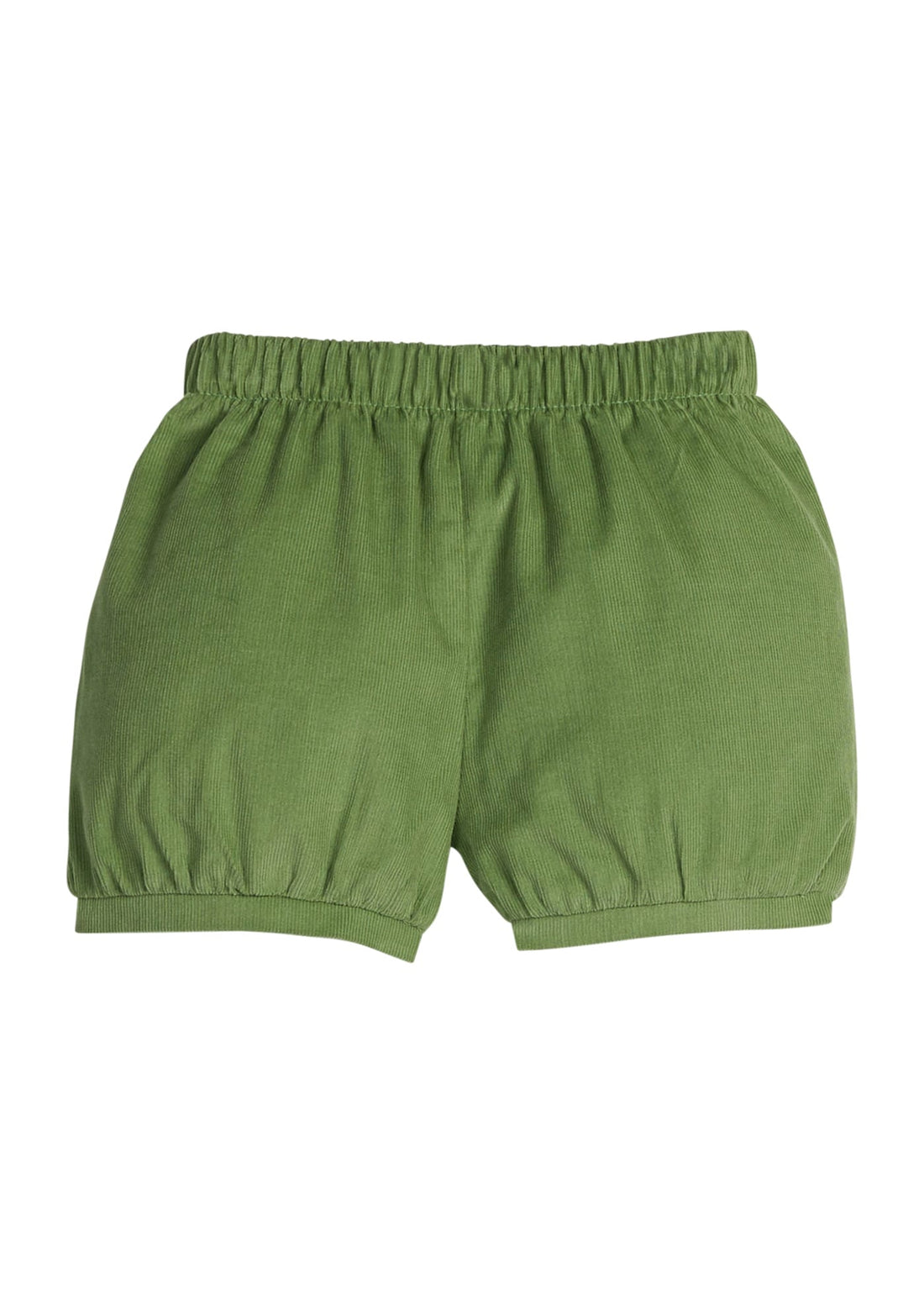 Little English traditional kids clothing, banded short in green corduroy for little boy for Fall