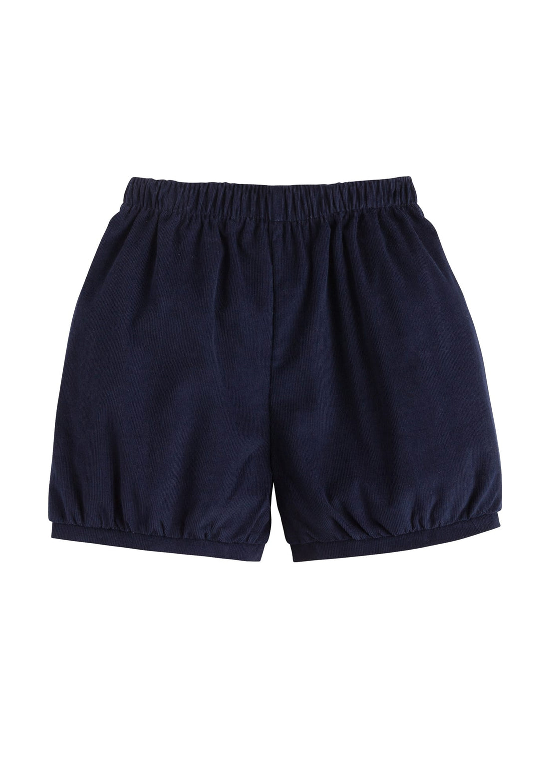 little english classic childrens clothing boys navy corduroy elastic waist shorts