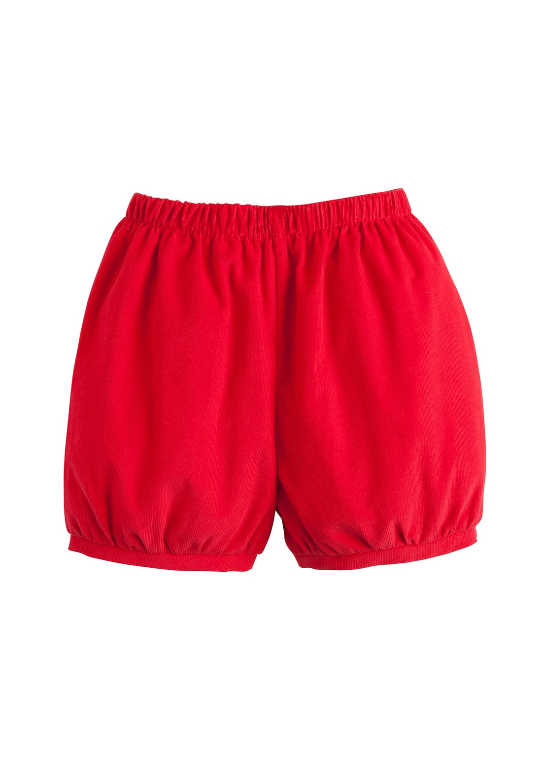 little english classic childrens clothing red corduroy elastic waist shorts