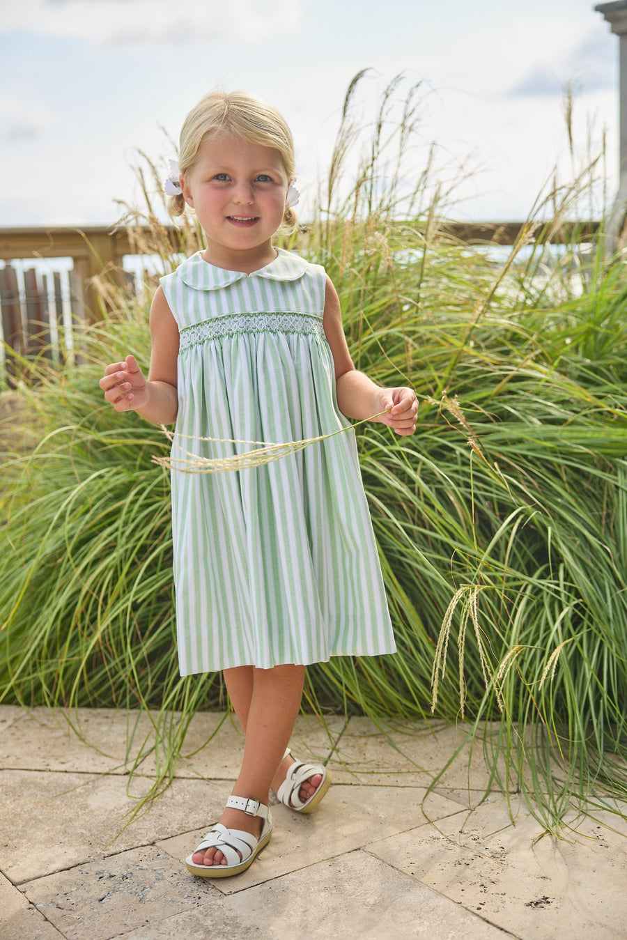 Sleeveless Barrington Dress - Meriwether Stripe Sleeveless Barrington Dress - Meriwether Stripe