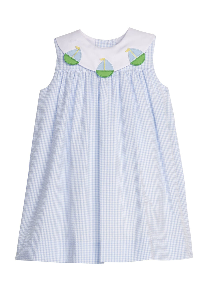 Little English | Sailboat Bib Dress