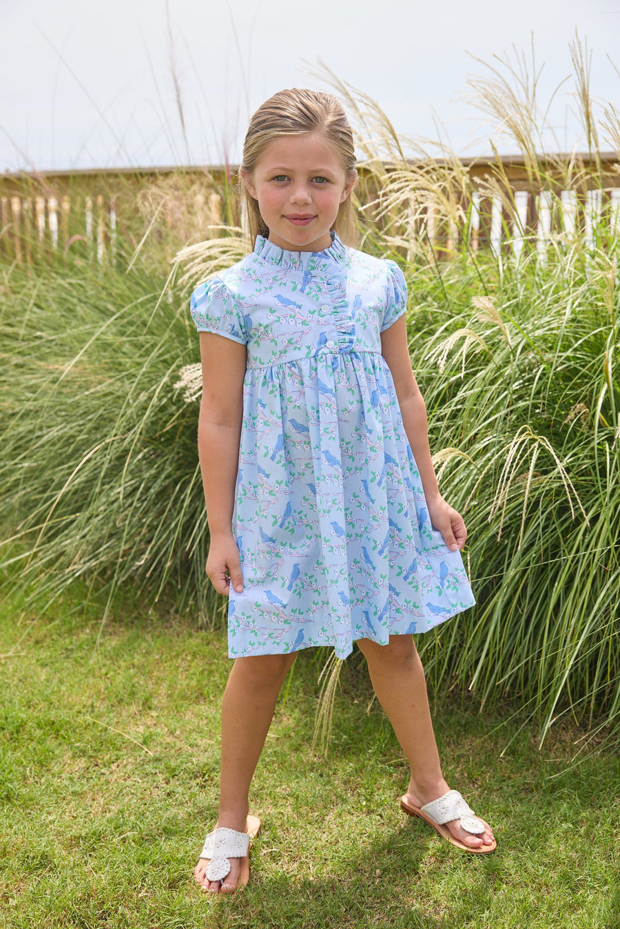 Cherry Blossoms Birdie Dress