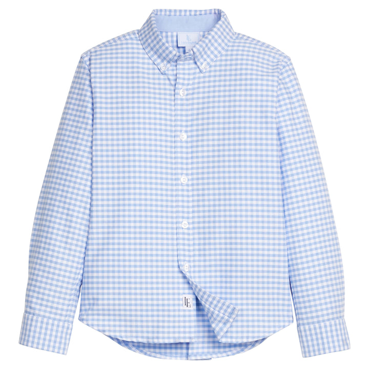 Boy's White Oxford Button Down Dress Shirt – Little English