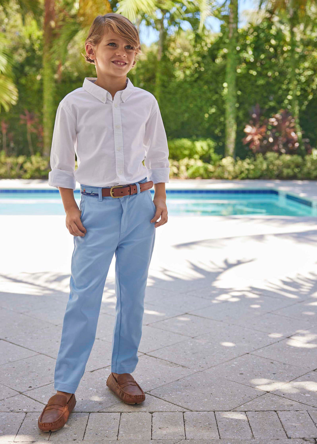 kids dress shirts Boys' White Dress Shirt