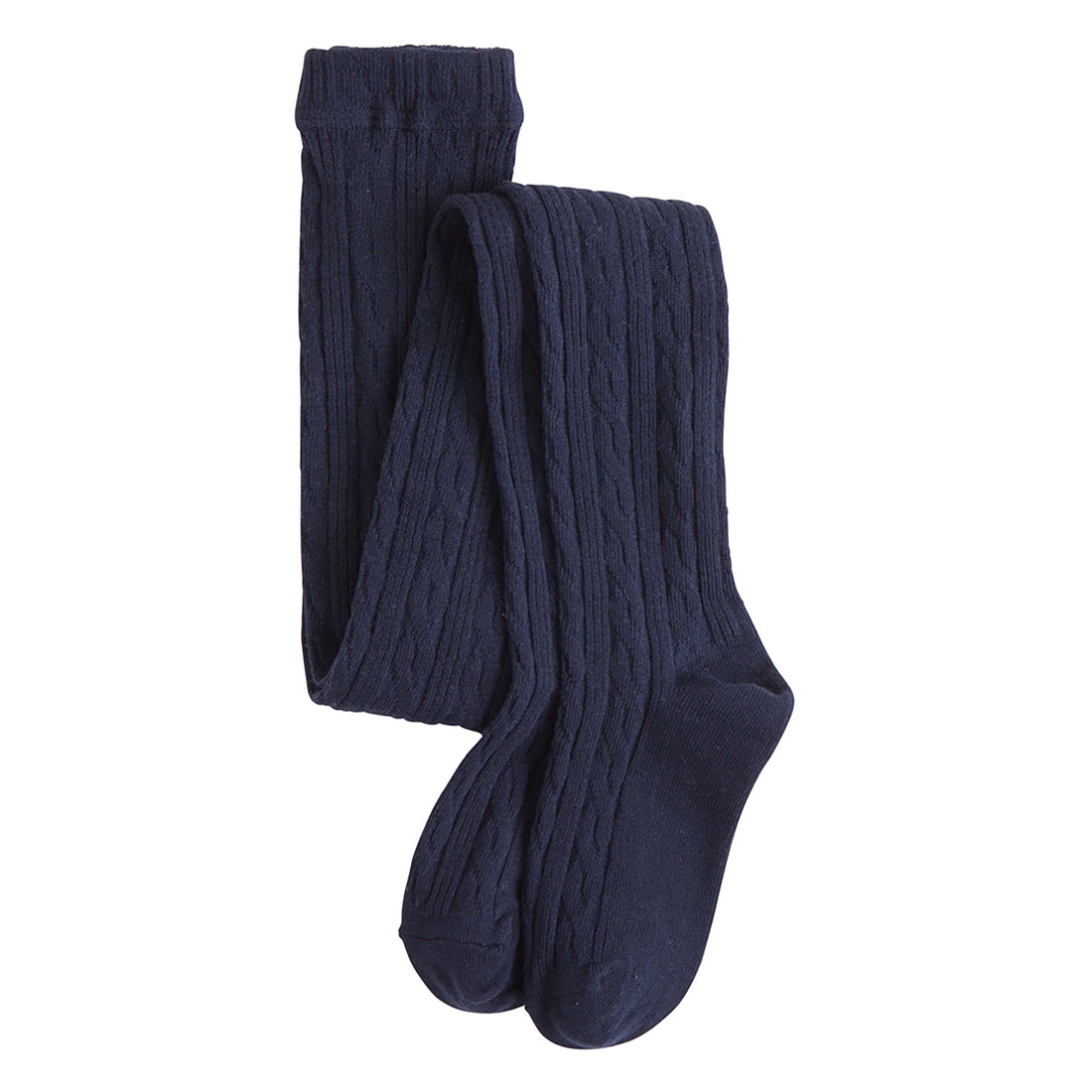 Little English navy tights for girls for fall, classic children&