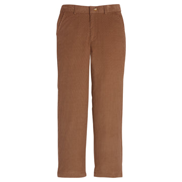 Little English traditional clothing, classic pant in chestnut brown corduroy for little boy
