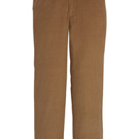 Little English traditional clothing, classic pant in chestnut brown corduroy for little boy