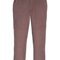 Little English traditional children's clothing, classic pant with zipper and belt loops in chocolate brown corduroy for boys