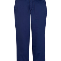 Little English traditional children's clothing, classic pant with zipper and belt loops in navy blue twill for boys