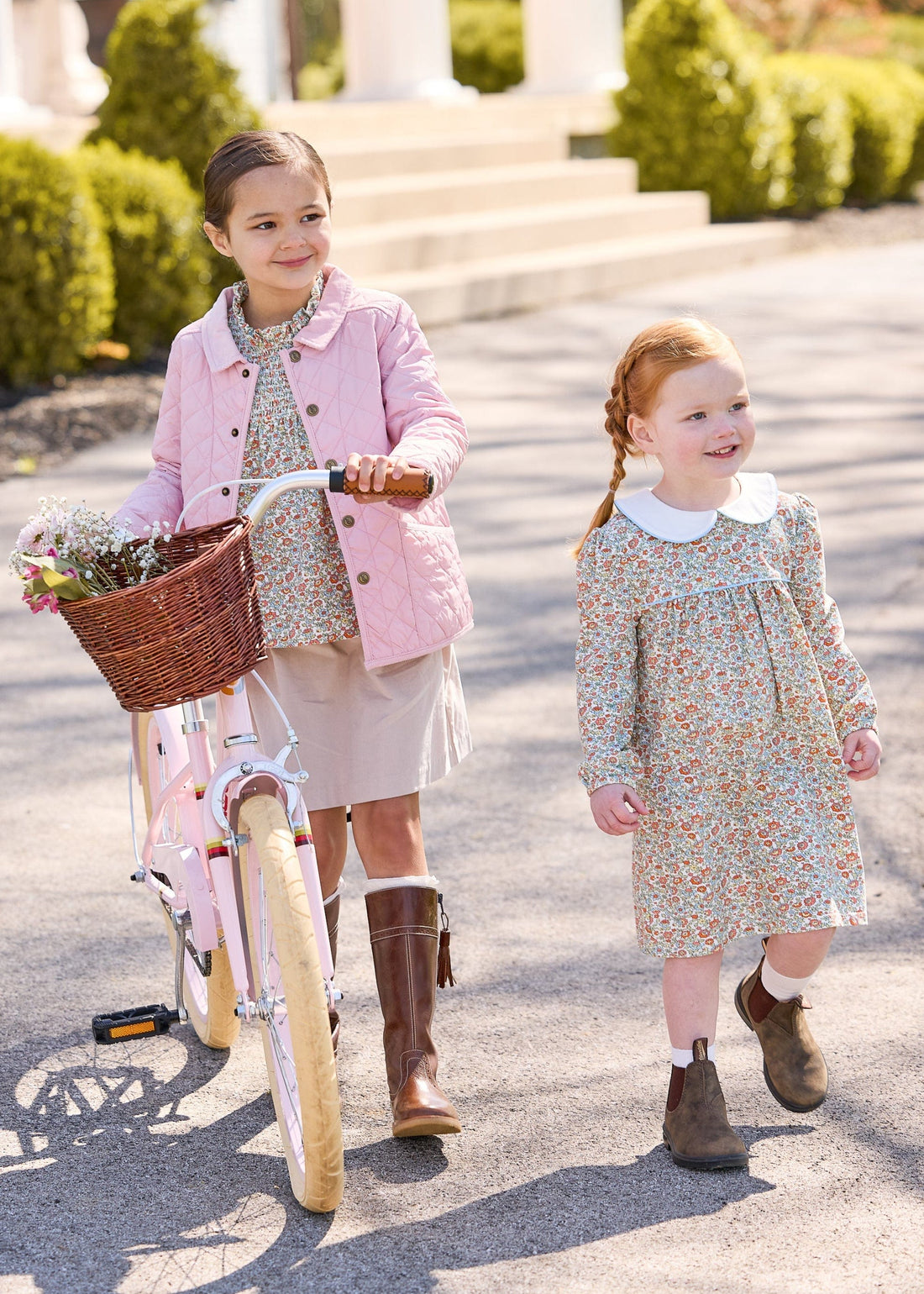 Little English | Girl's James Floral Evelyn Dress for Play or Special Occasions 18M Little English | Girl's James Floral Evelyn Dress for Play or Special Occasions 18M