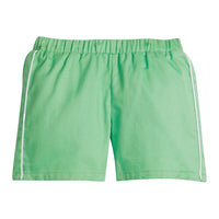 Little English traditional children's clothing.  Boy's green short with pockets for Spring.  Boy's tennis short