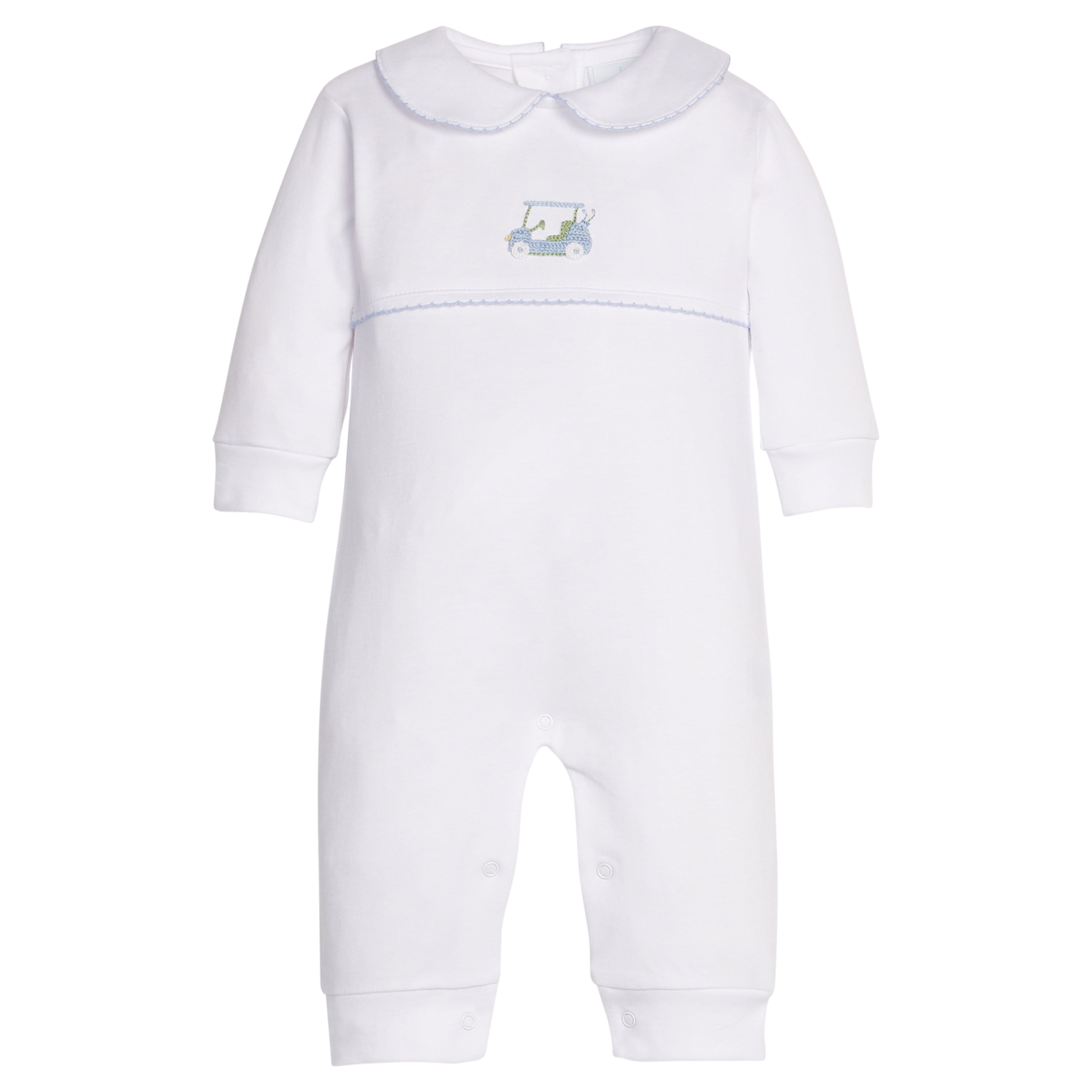 Boy Lab Crochet Playsuit for Baby | Little English
