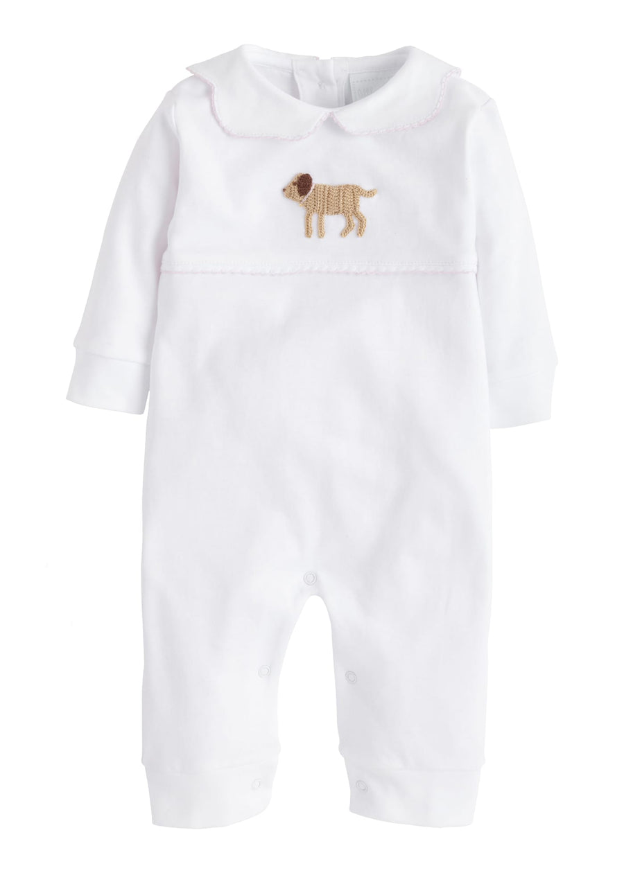 Girl Lab Crochet Playsuit | Little English