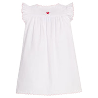 Little English Classic day gown with sailboat motifs running down front, for baby 