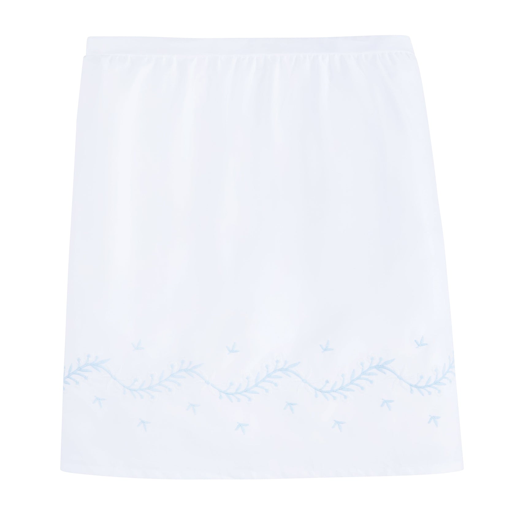 INFANTS SHIRRED WAIST MAXI SKIRT KINDRED SKIES
