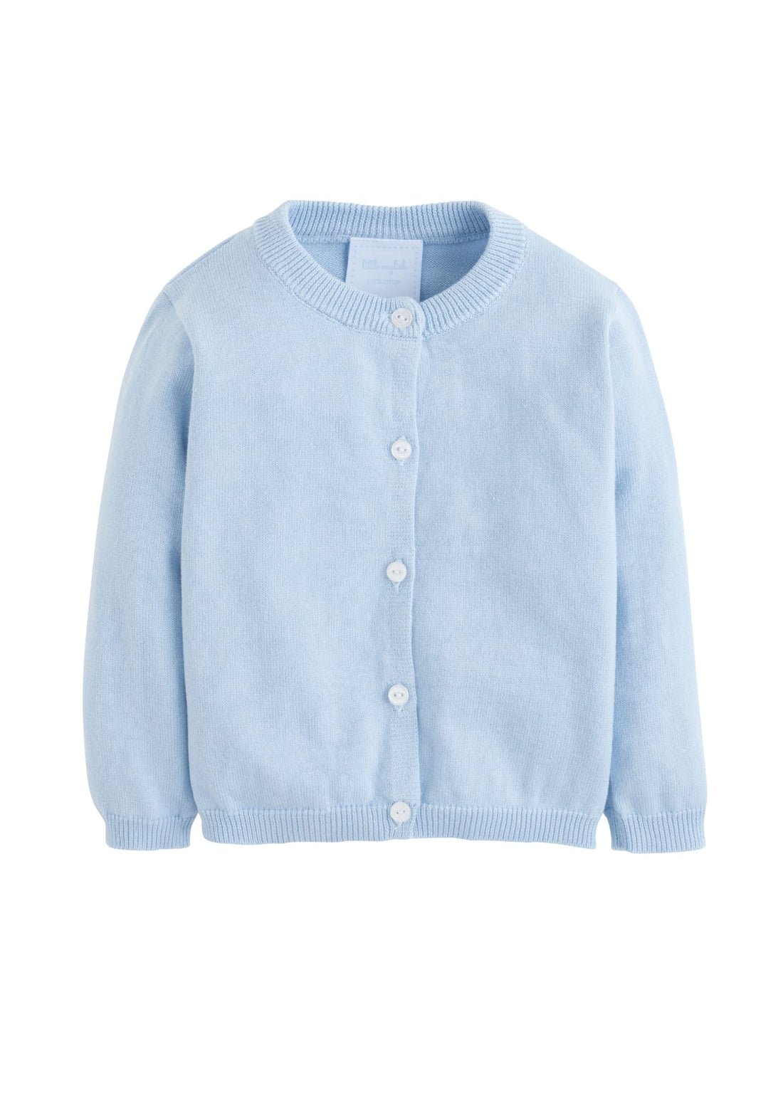 little english classic childrens clothing unisex light blue cardigan