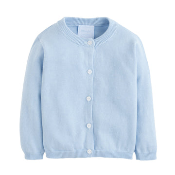 little english classic childrens clothing unisex light blue cardigan 