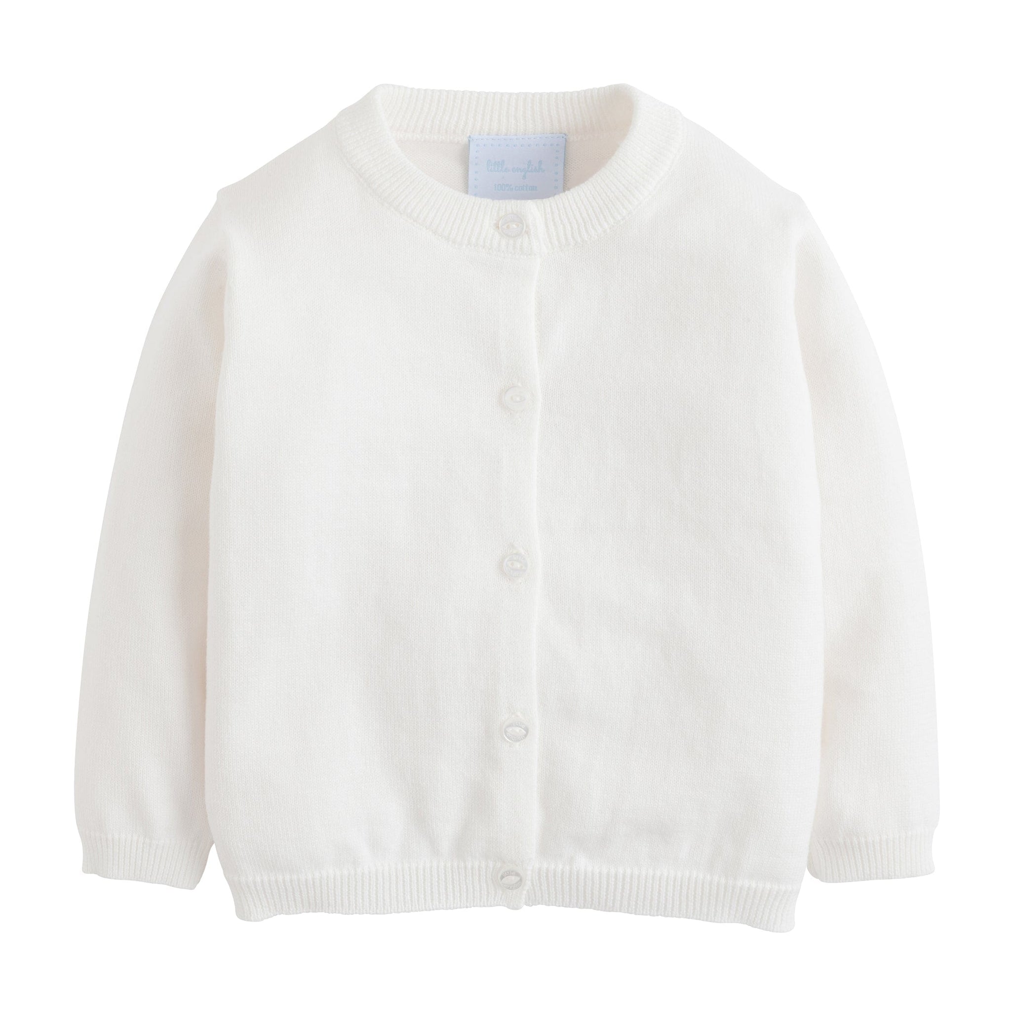 Toddler Girl White Sweet Cardigan