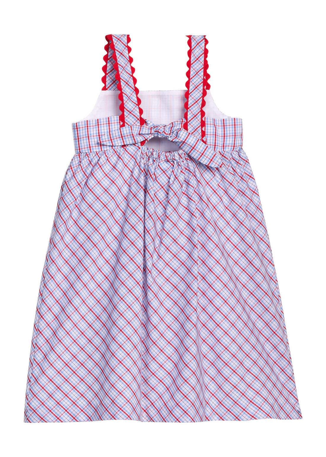 Patriotic Plaid Evie Dress
