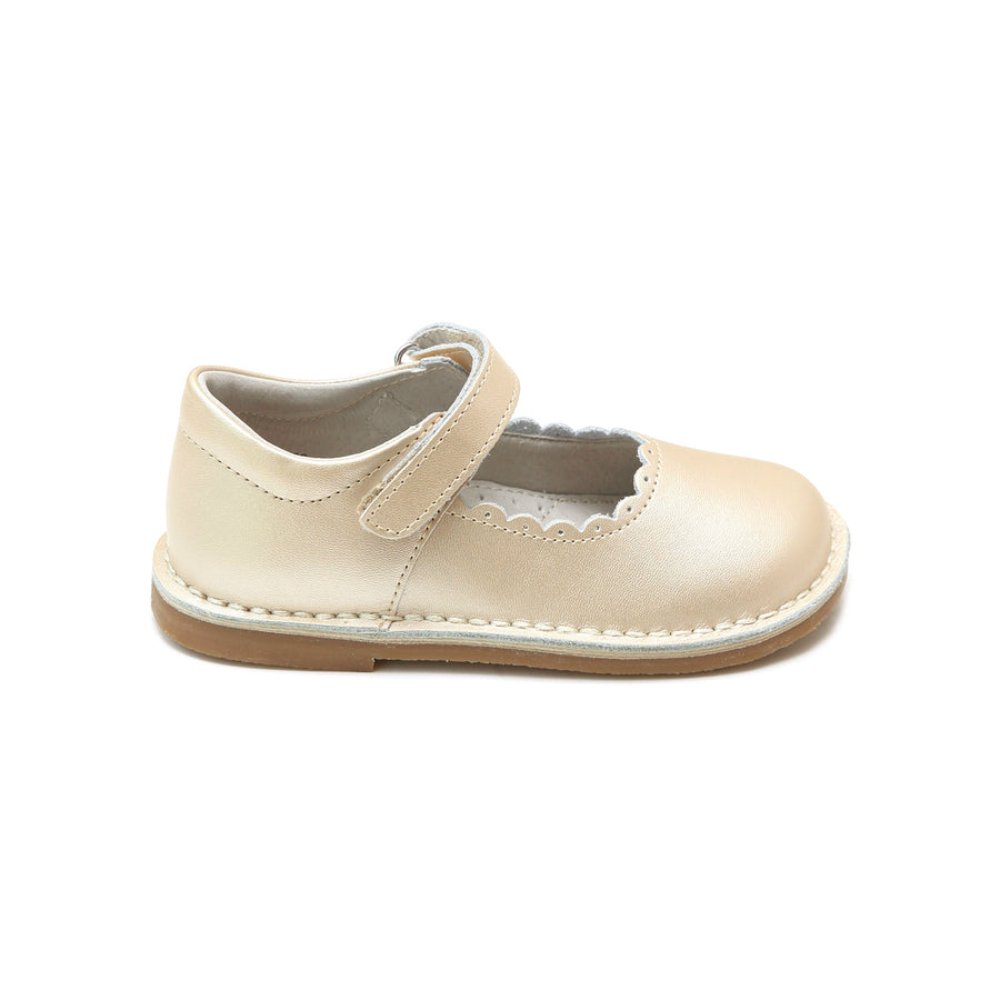 Caitlin Scalloped Mary Jane