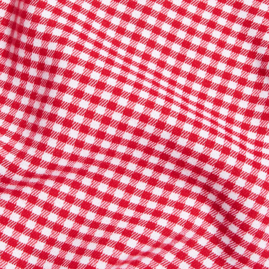 little english classic children's clothes red gingham 