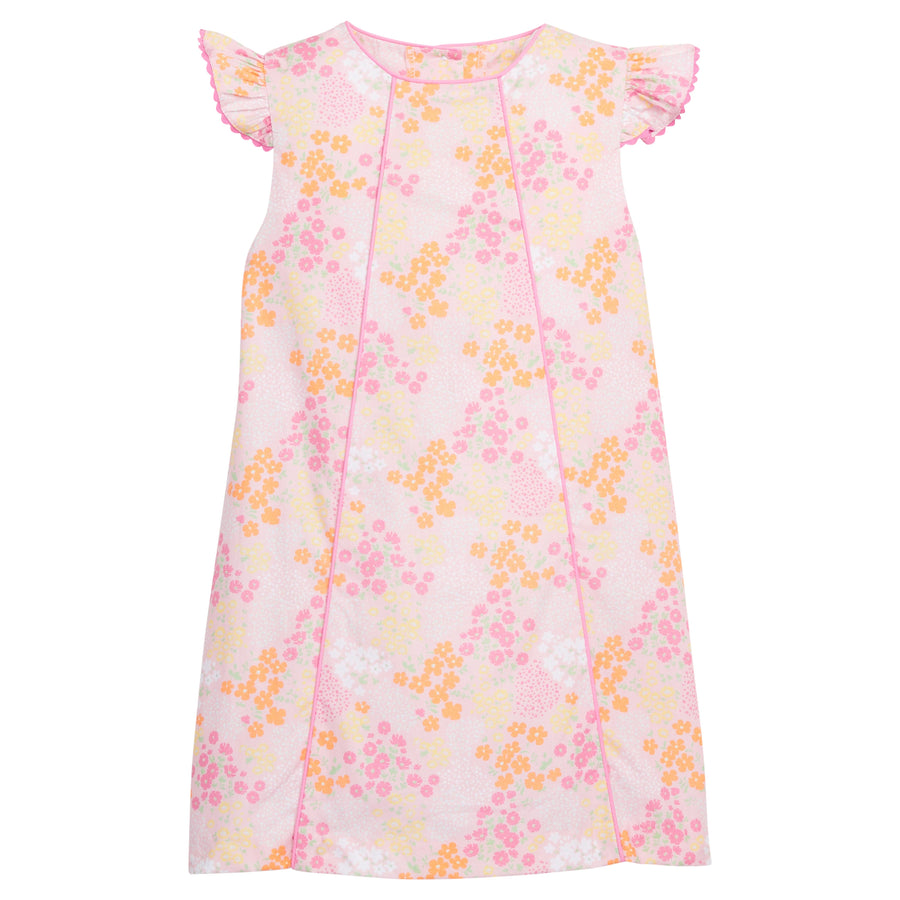 pink derby dress Little English | Kid's Kate Apron Dress