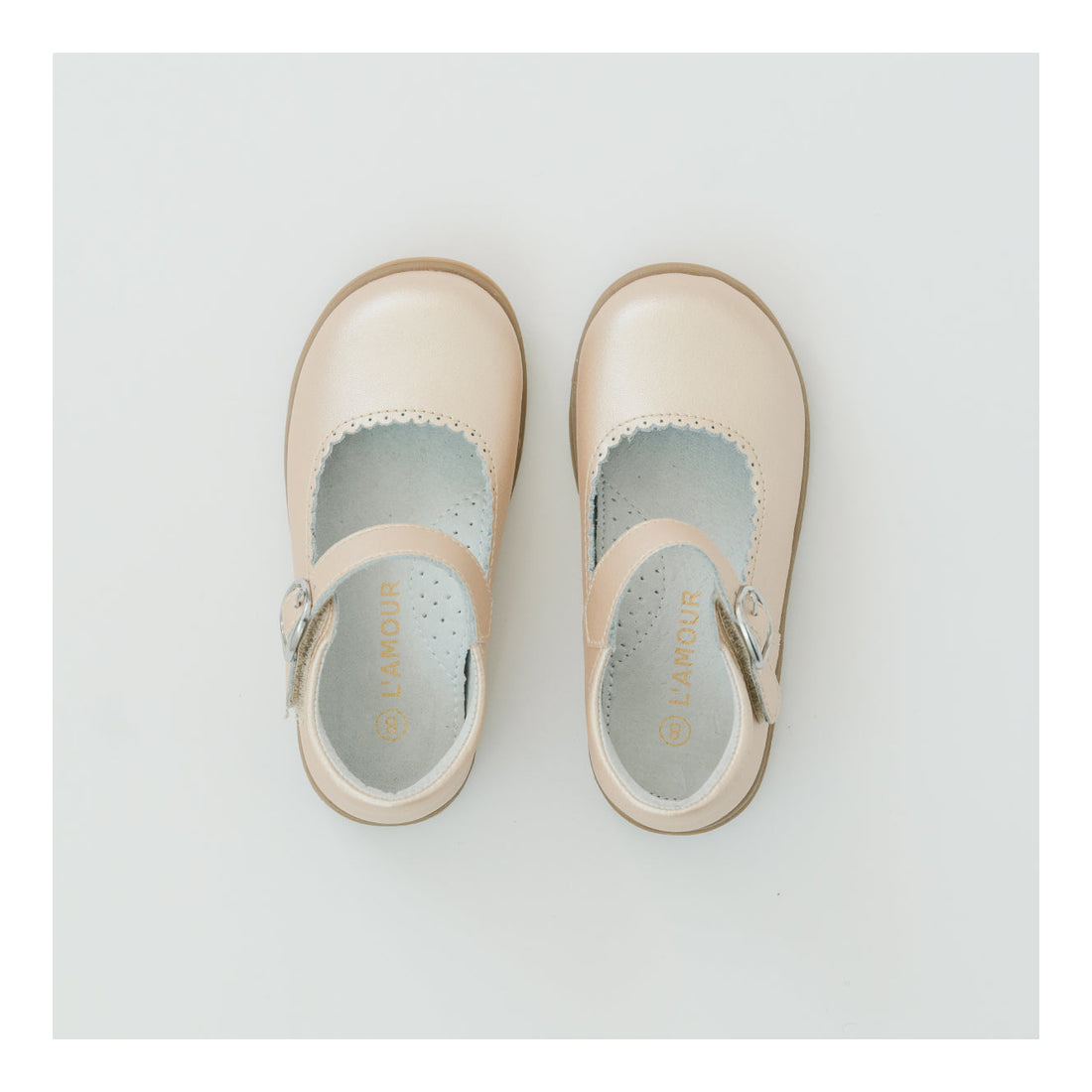 Chloe Classic Scalloped Leather Mary Jane