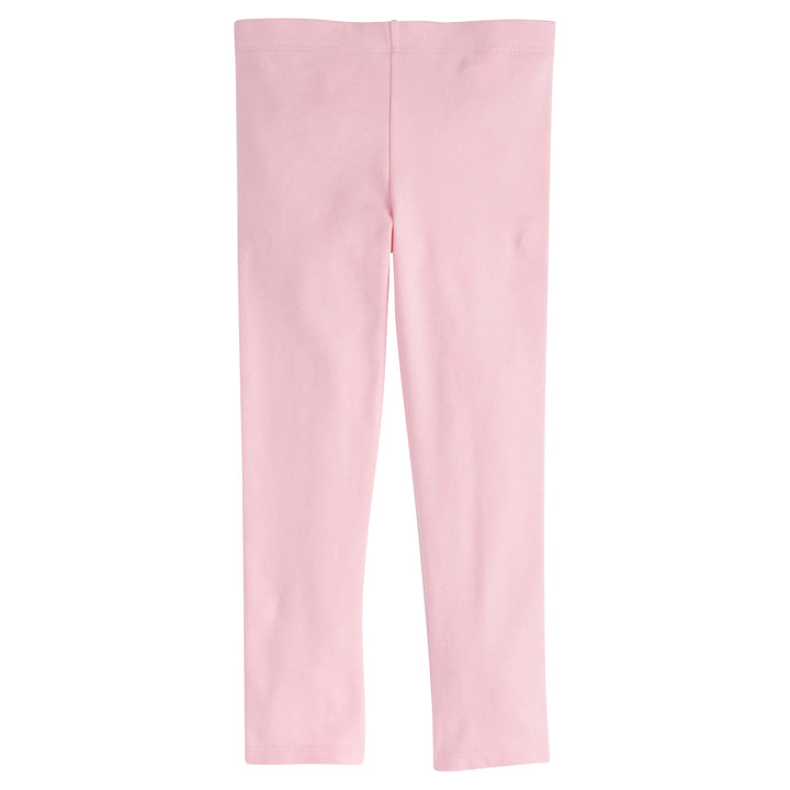 little english classic childrens clothing girls pink and stretchy pull on legging