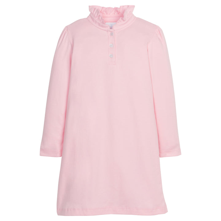 Little English | Girls Light Pink Long Sleeve Hastings Polo Dress 3T Little English | Girls Light Pink Long Sleeve Hastings Polo Dress 3T