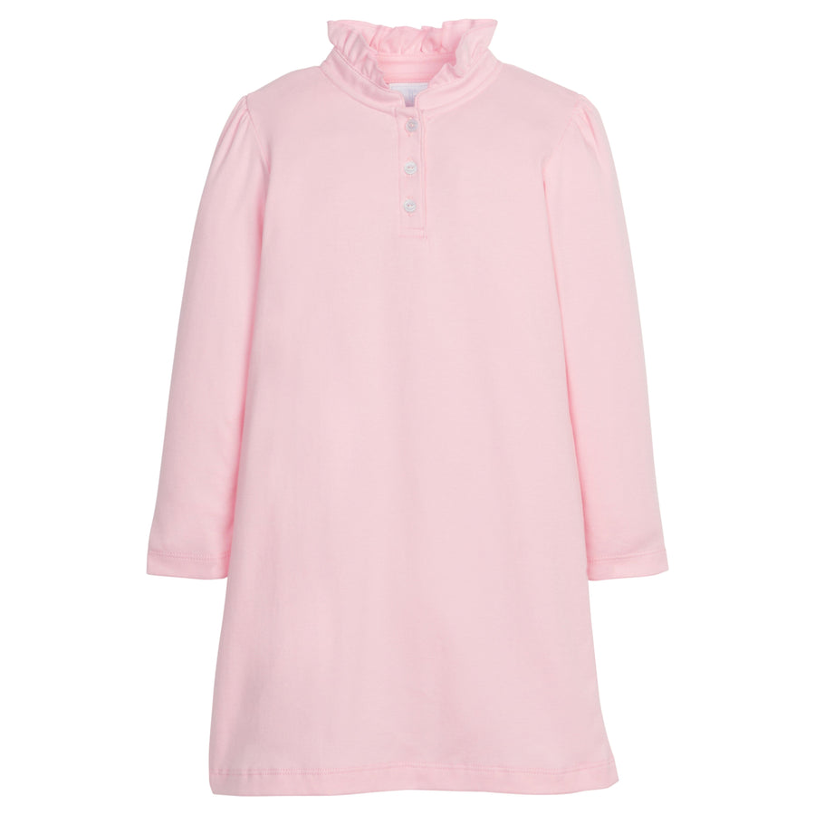 Little English | Girls Light Pink Long Sleeve Hastings Polo Dress 3T Little English | Girls Light Pink Long Sleeve Hastings Polo Dress 3T