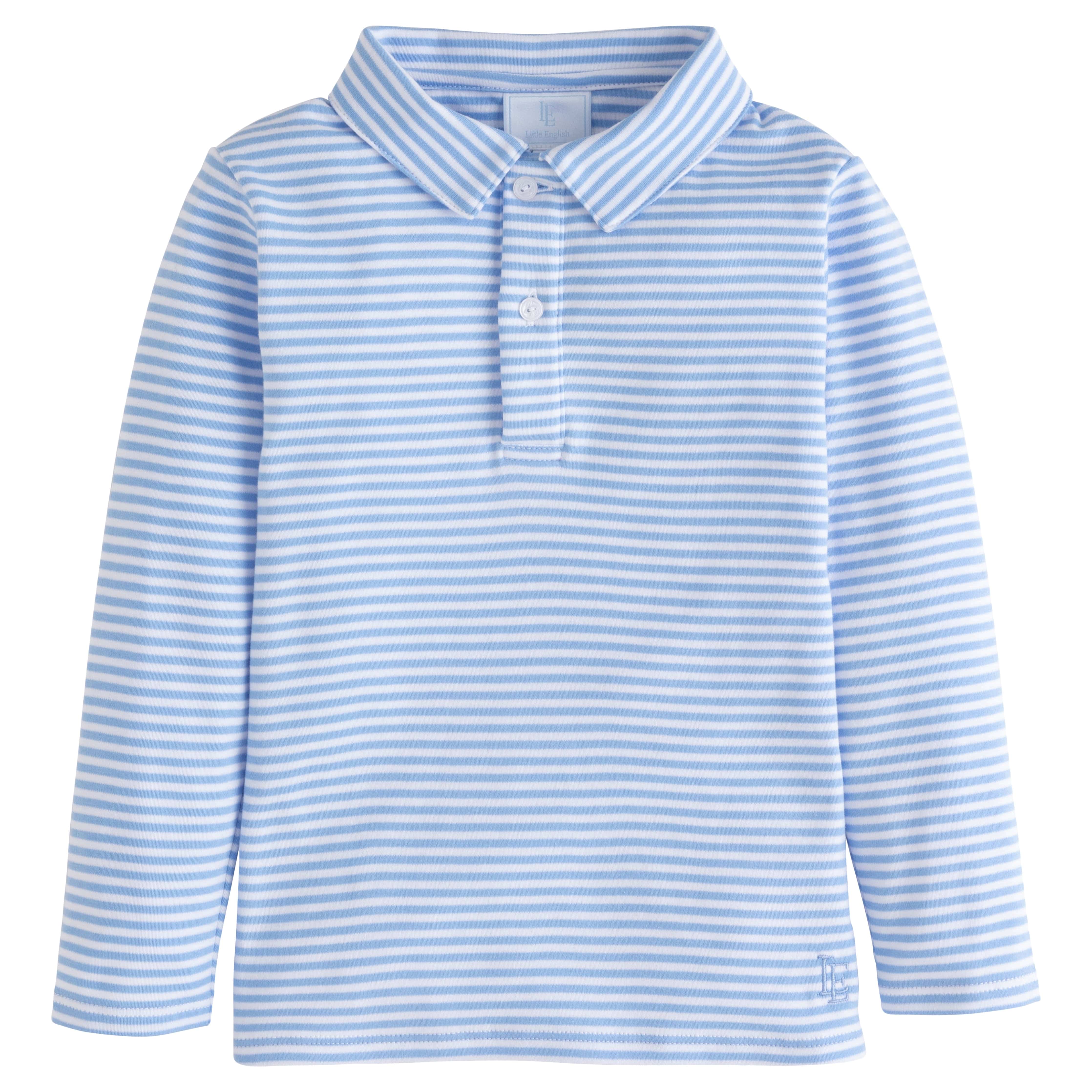 PEACH KIDS Boys long sleeve polo