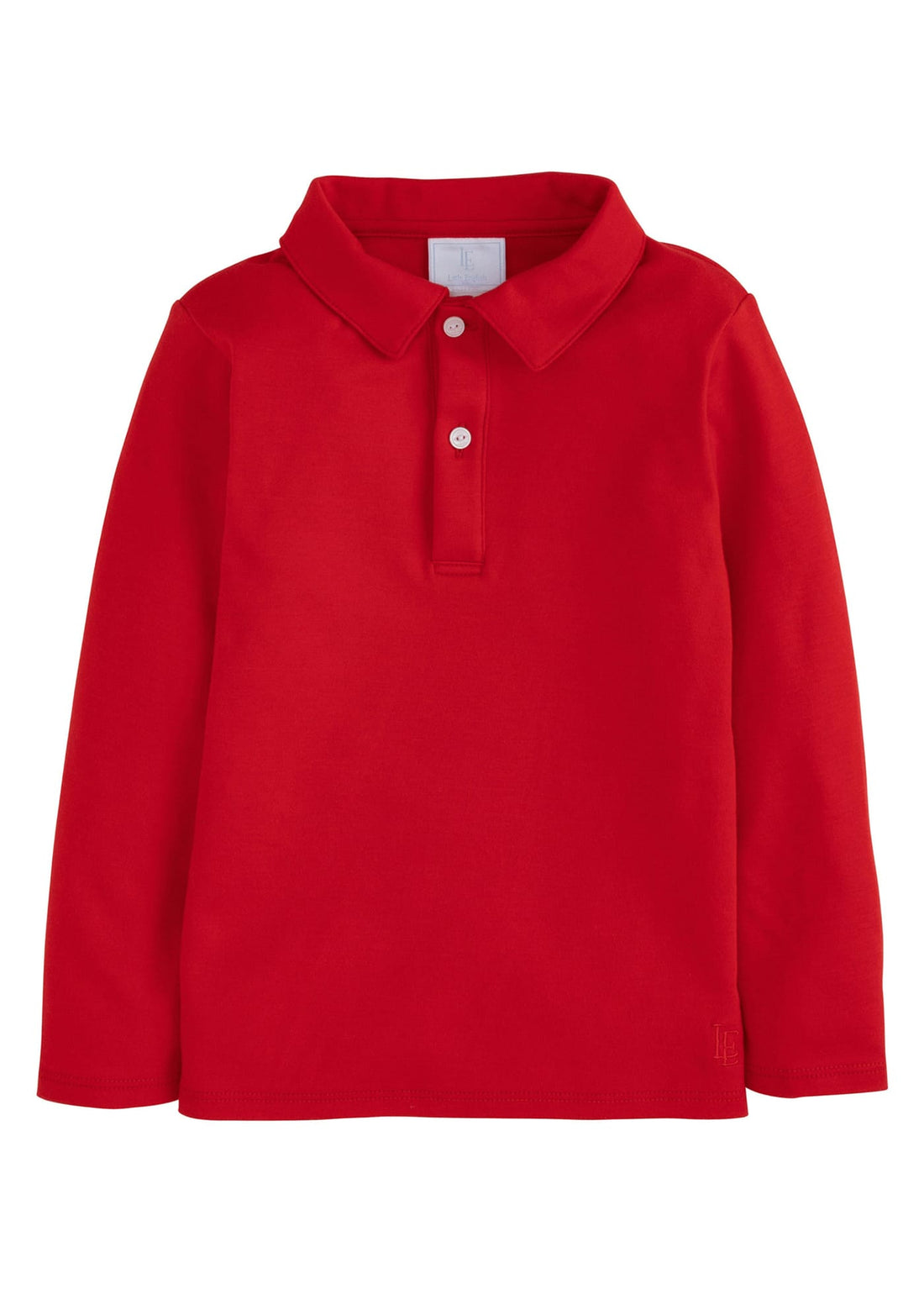 little english classic childrens clothing boys solid red polo