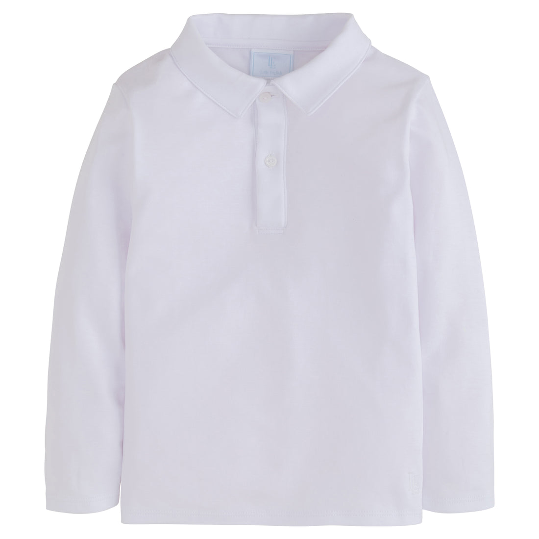 little english classic childrens clothing company boys solid white polo
