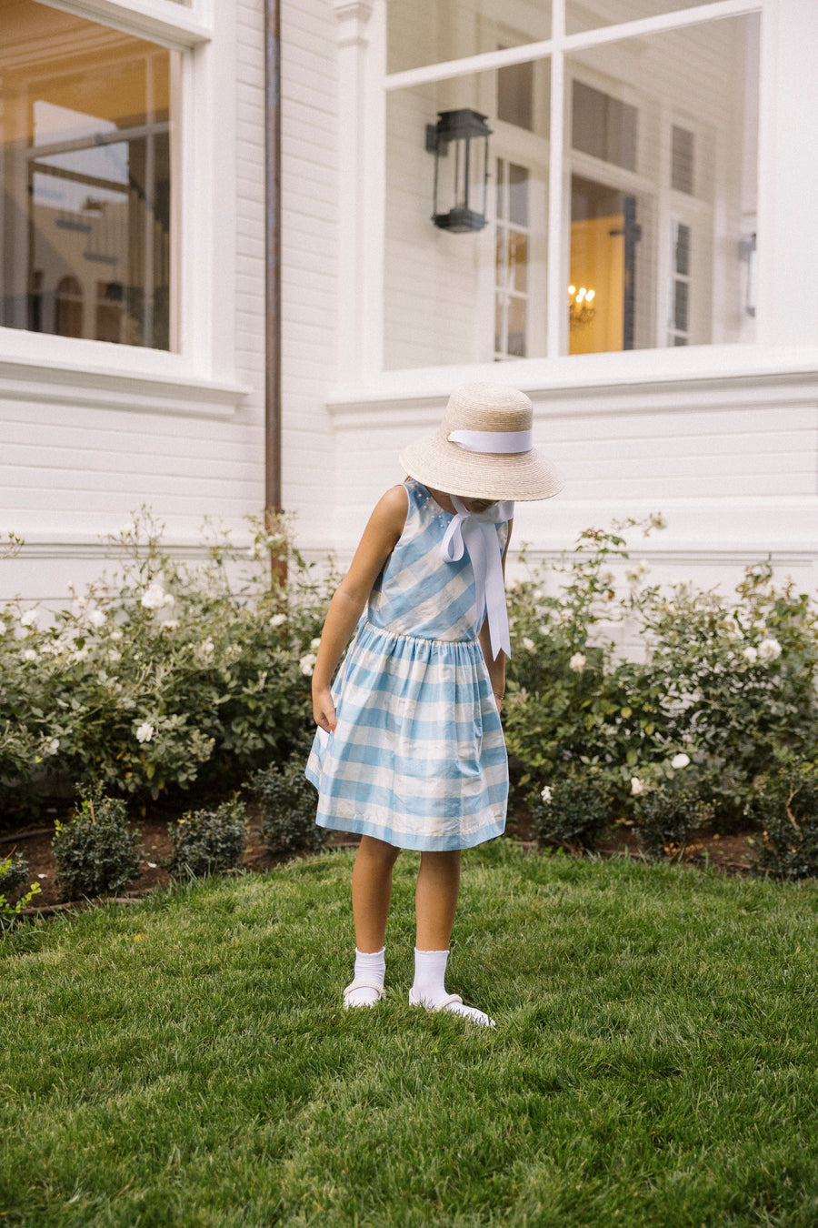 little blue dress princeton il Little English | Pearl Dress main image 0