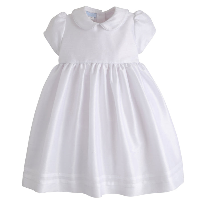 Little English | Girl's White Peter Pan Collar Formal Dress for Special Occasions 4 Little English | Girl's White Peter Pan Collar Formal Dress for Special Occasions 4