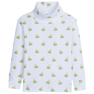 little english classic childrens clothing boys turtleneck with printed caterpillars