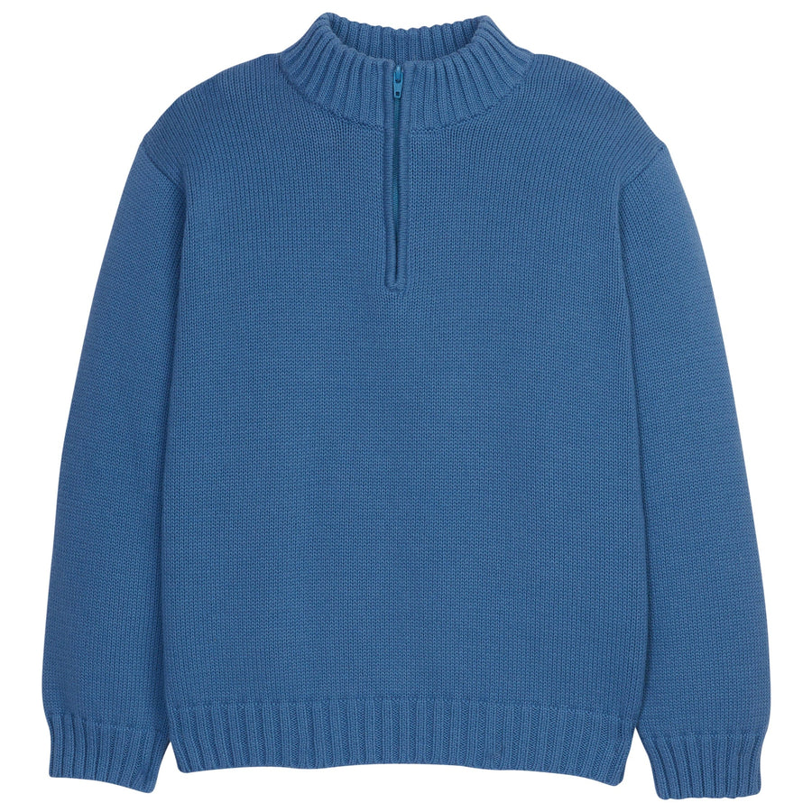 Boy's Quarter Zip Sweater - Kid's Fall Clothing – Little English
