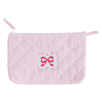 Little English classic children's luggage pink bow cosmetic bag