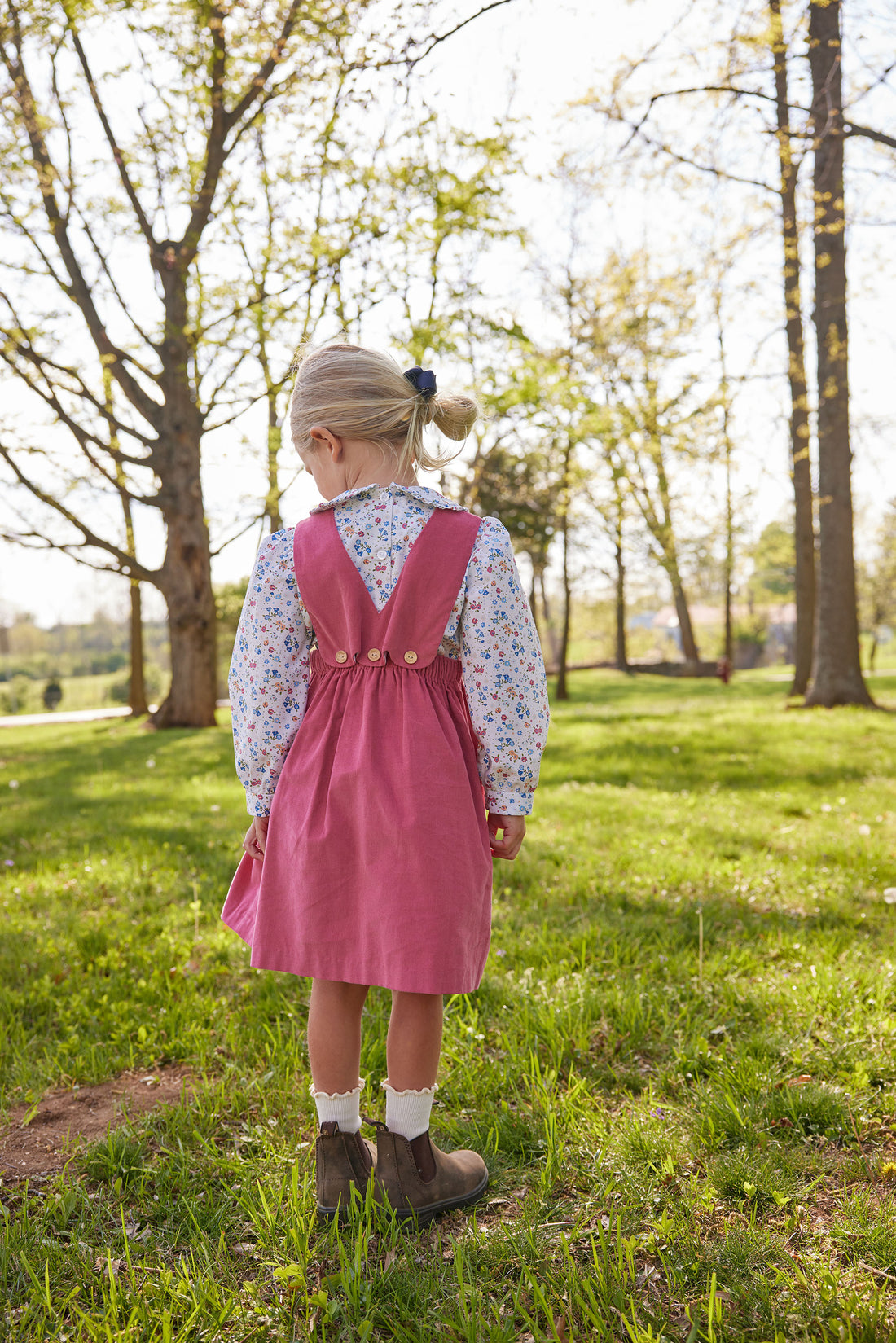 Girl's Vintage Nantucket Corduroy Jumper Dress – Little English
