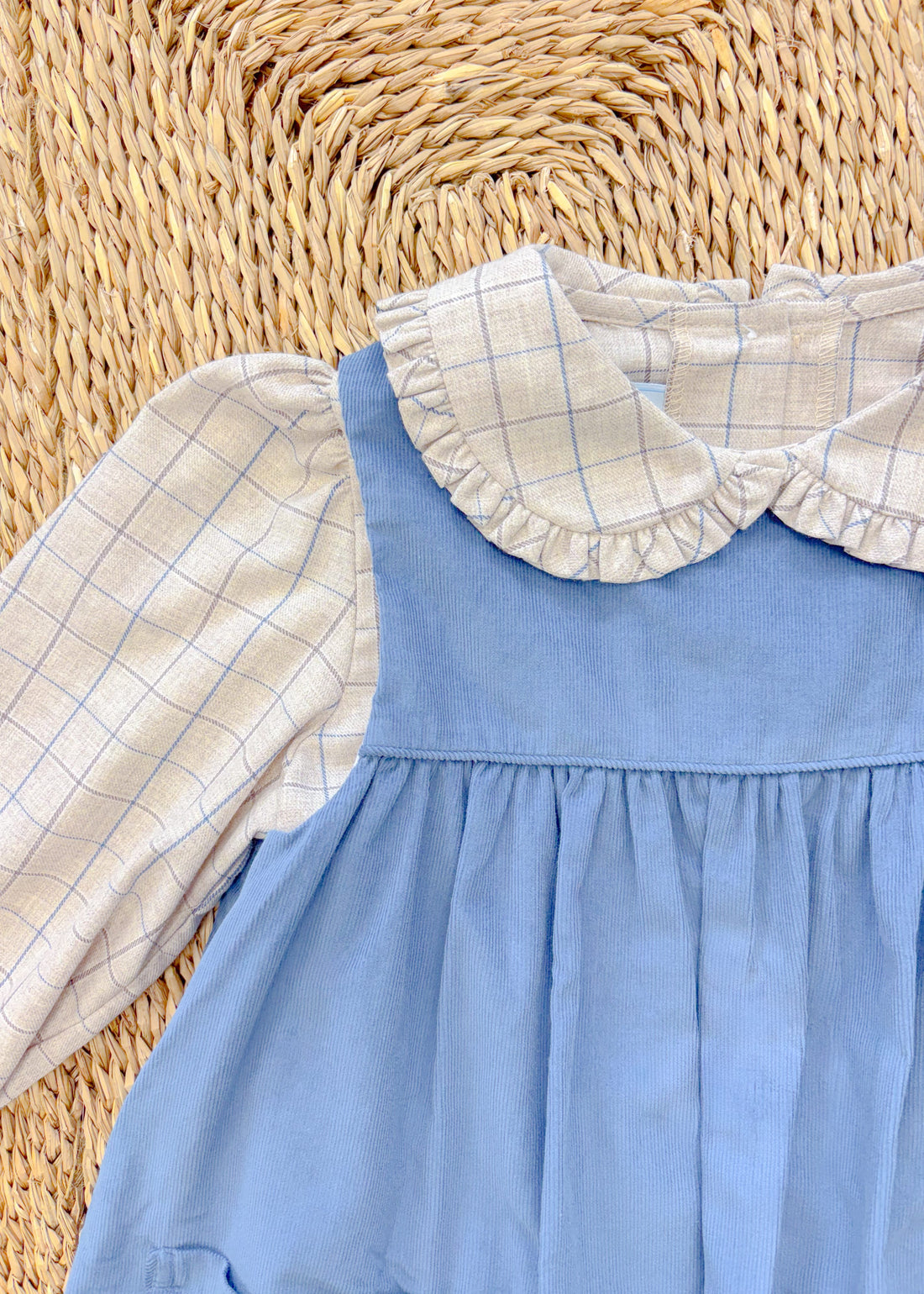 Pullover „Madison“ – Cord in Stürmischem Blau