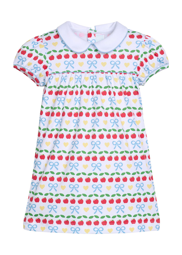 tiny cottons apple dress Clearance Baby Popover Dress in Apple Orchard Size 3-6 months
