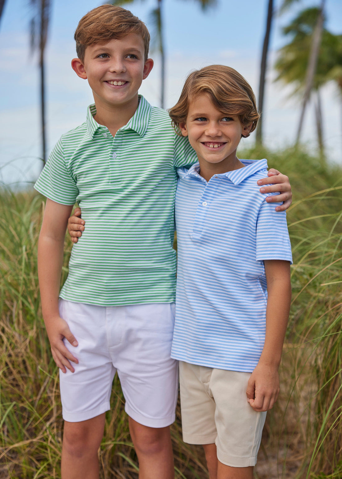 Boy's Classic Twill Shorts Preppy Clothing – Little English