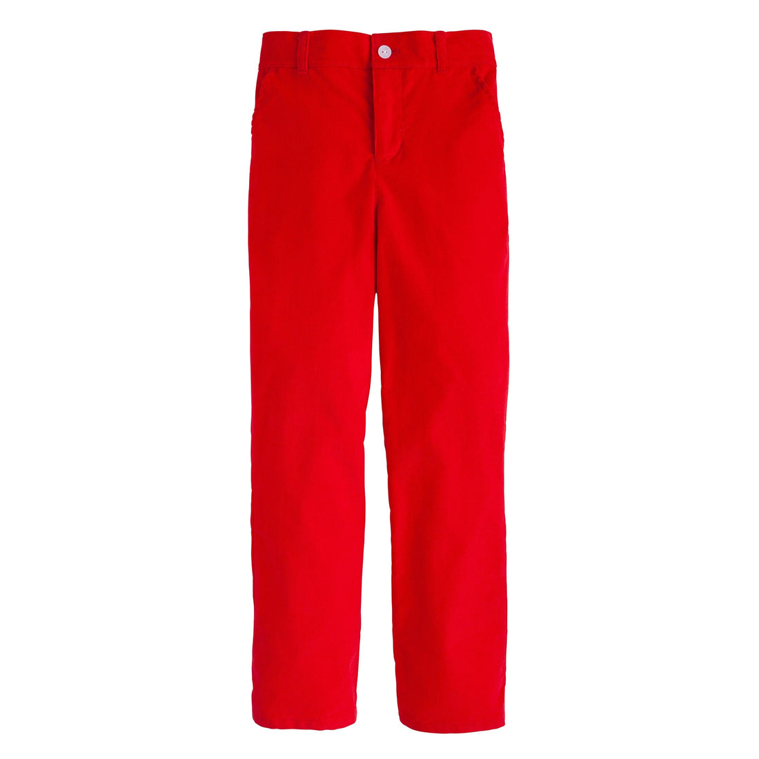 little english classic childrens clothing girls red corduroy skinny pant