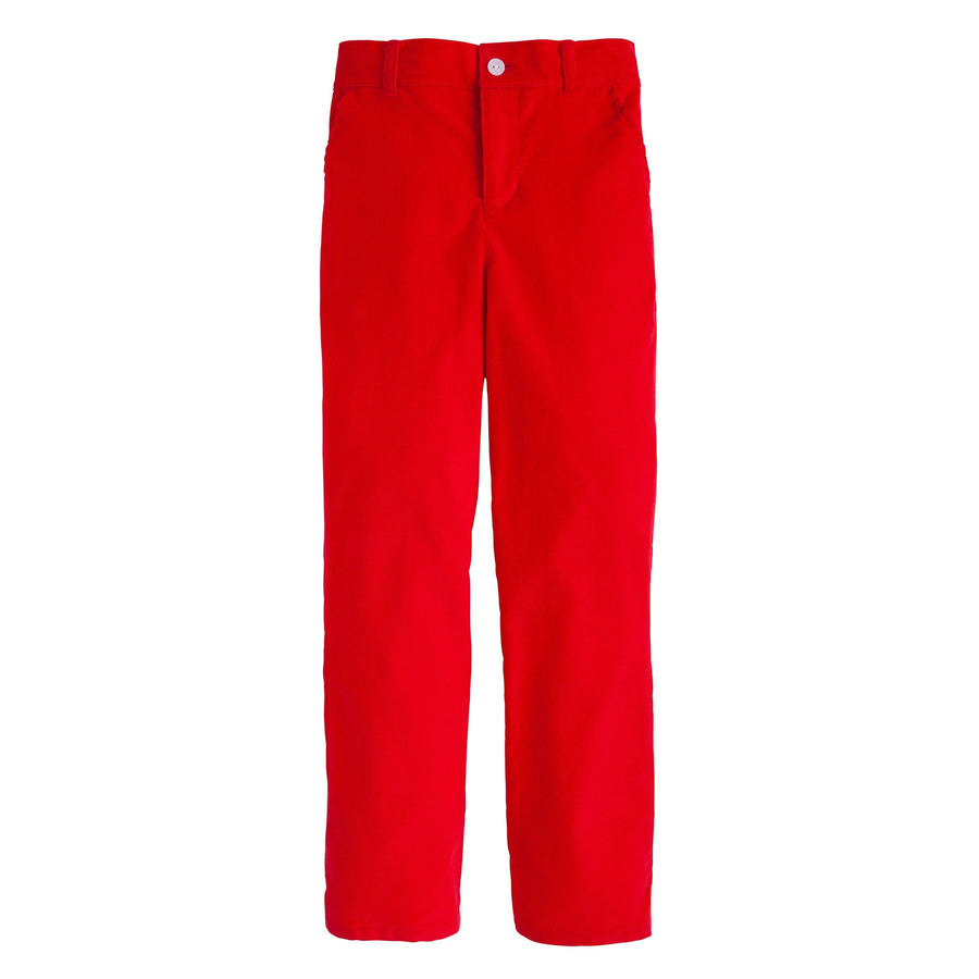little english classic childrens clothing girls red corduroy skinny pant