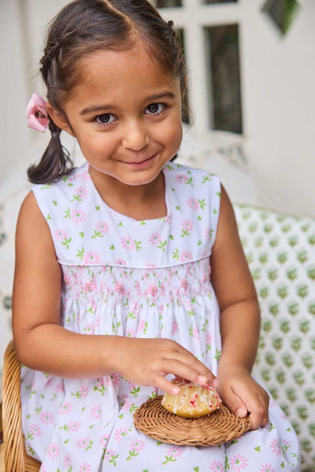 Meriwether Floral Simply Smocked Dress - Floral Girl Outfit Little English Meriwether Floral Simply Smocked Dress - Floral Girl Outfit Little English
